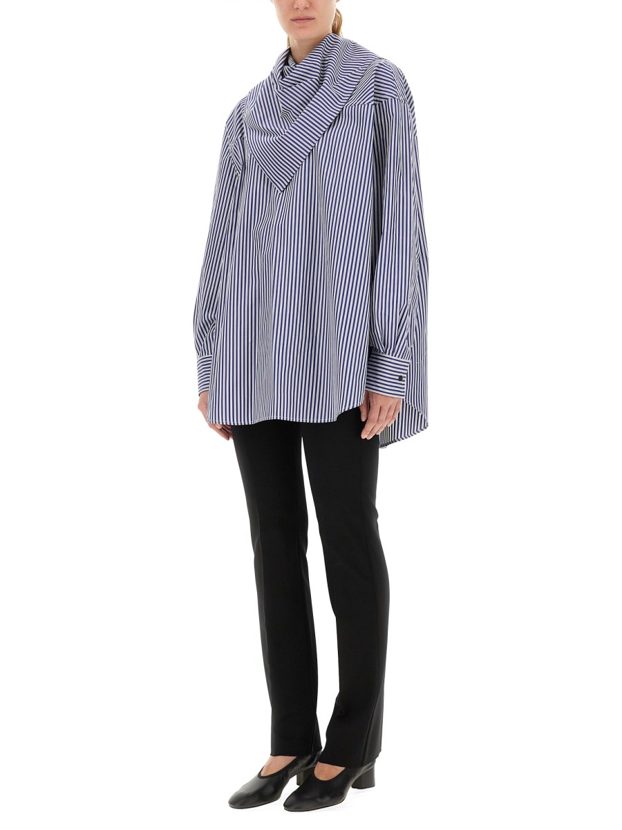 BLUSA BANDANA A RIGHE