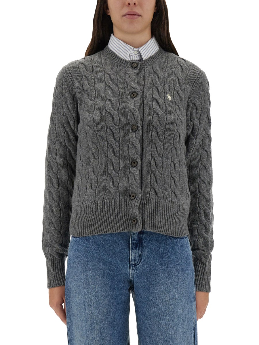 CARDIGAN A TRECCE 