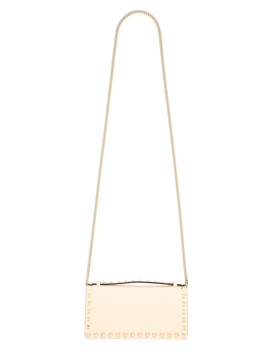 PORTAFOGLIO CON CATENA ROCKSTUD