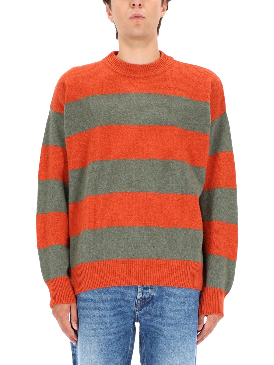 PULLOVER IN LANA A RIGHE