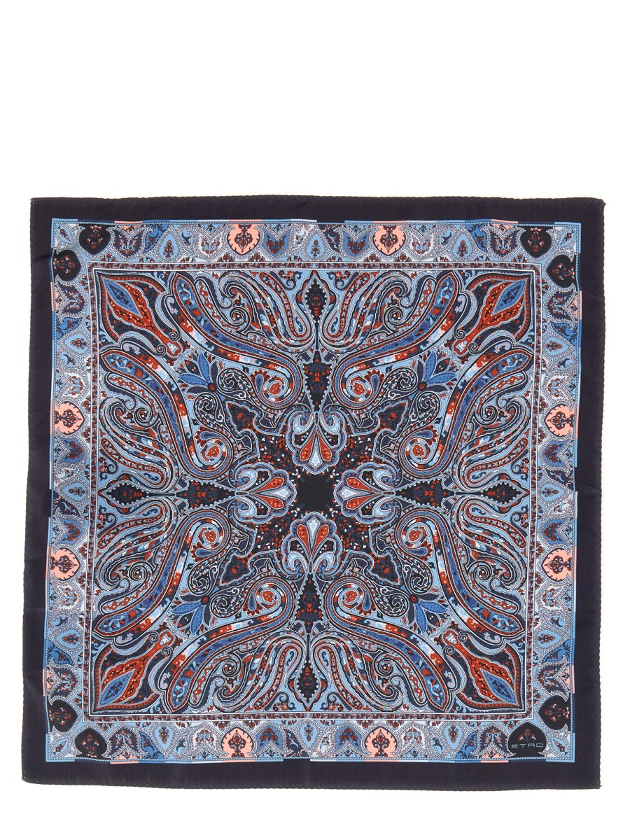 POCHETTE IN SETA JACQUARD