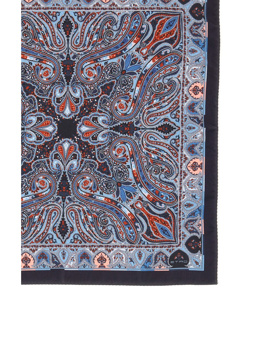 POCHETTE IN SETA JACQUARD