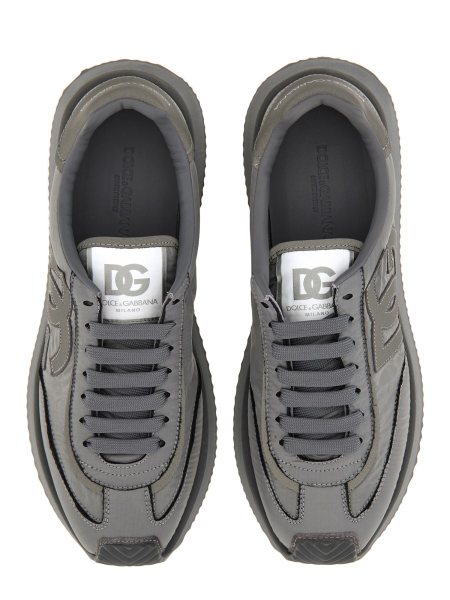 SNEAKER DG CUSHION IN MIX MATERIALI