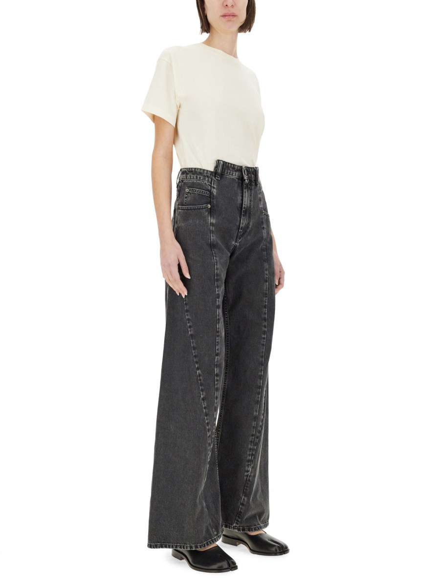 JEANS PALAZZO DÈCORTIQUÈ