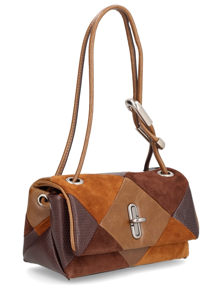 BORSA THE SUEDE PATCHWORK MINI DUAL