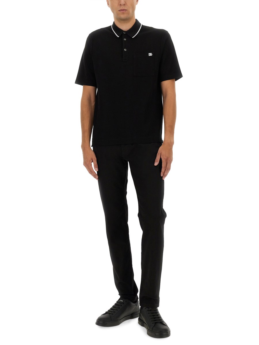 POLO IN PIQUÉ DI COTONE