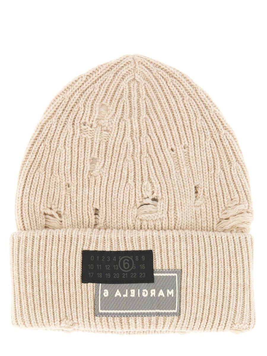 CAPPELLO BEANIE CON LOGO