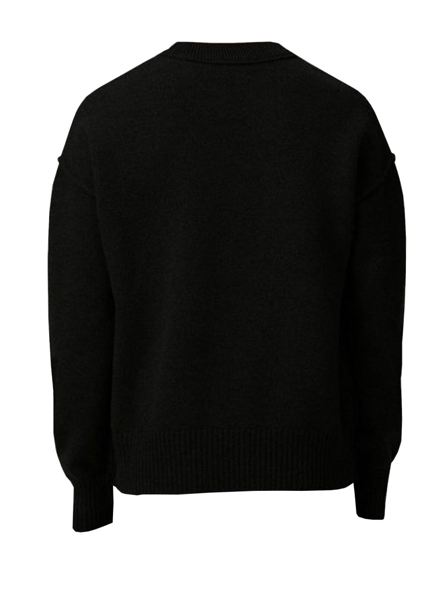 MAGLIA IN LANA CON LOGO