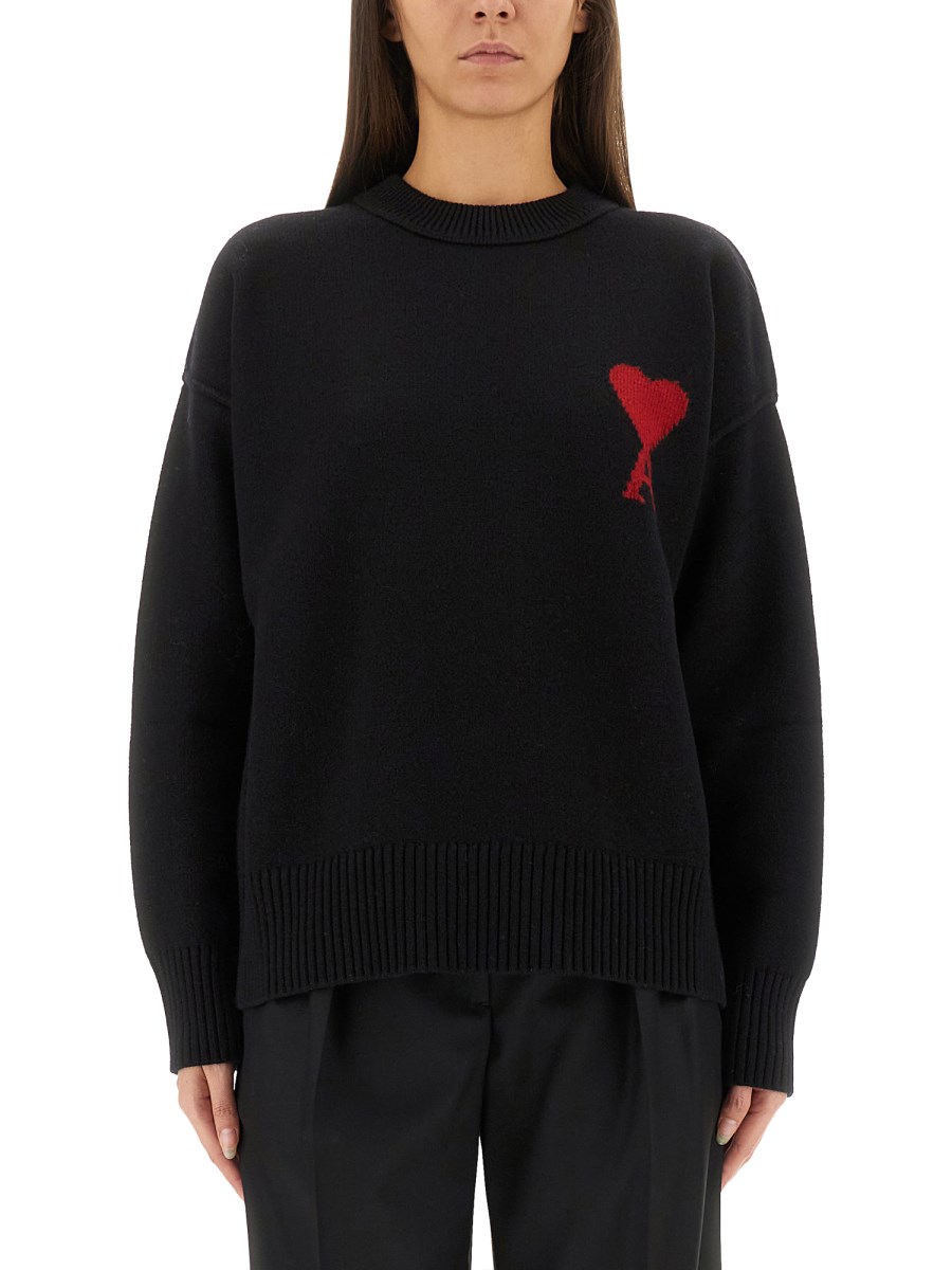 MAGLIA IN LANA CON LOGO