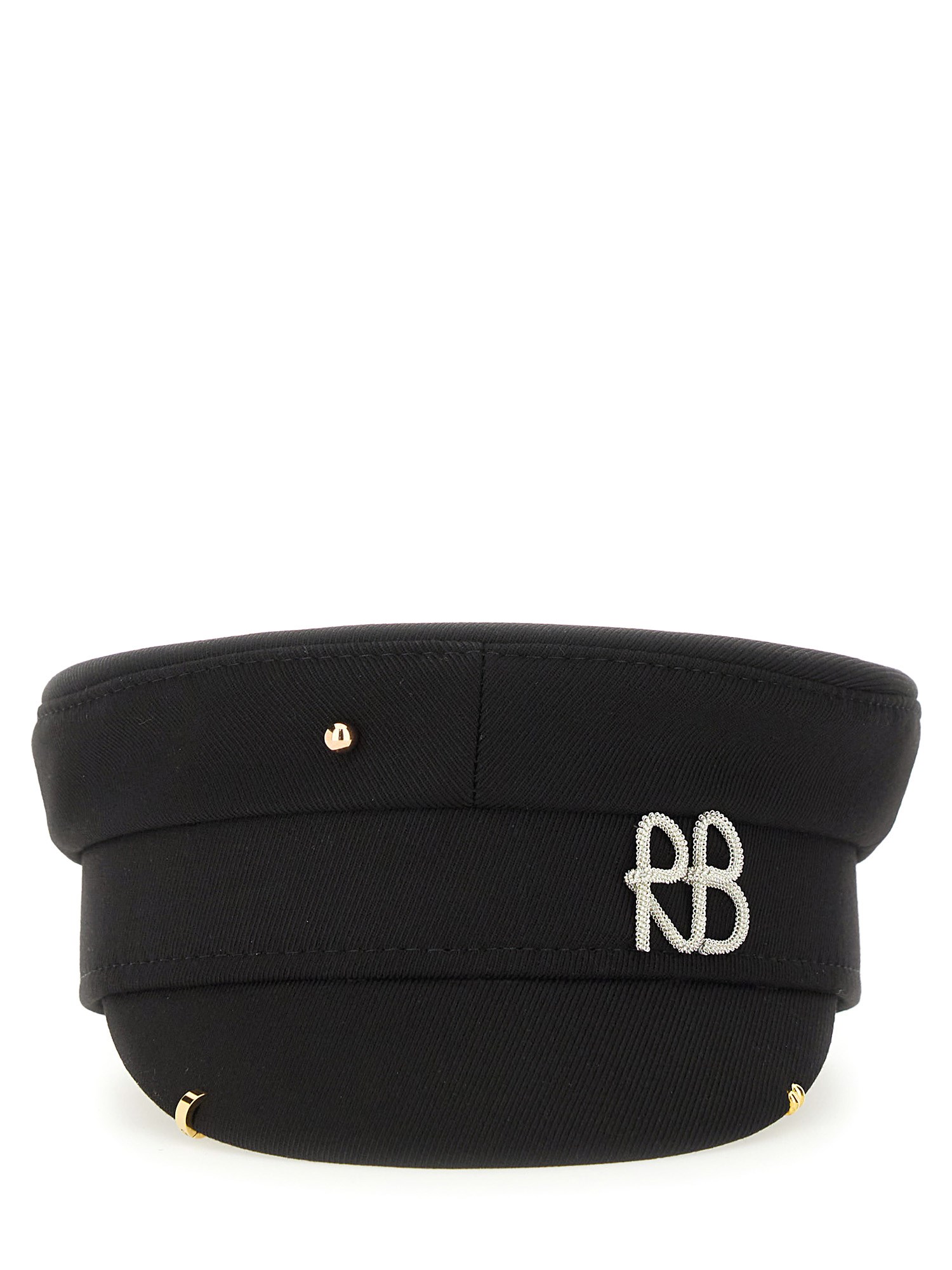 Ruslan Baginskiy "pierced Baker" Hat In Black