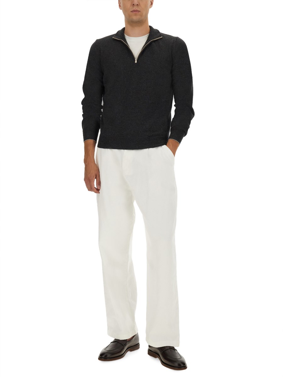 MAGLIA A COLLO ALTO IN CASHMERE 