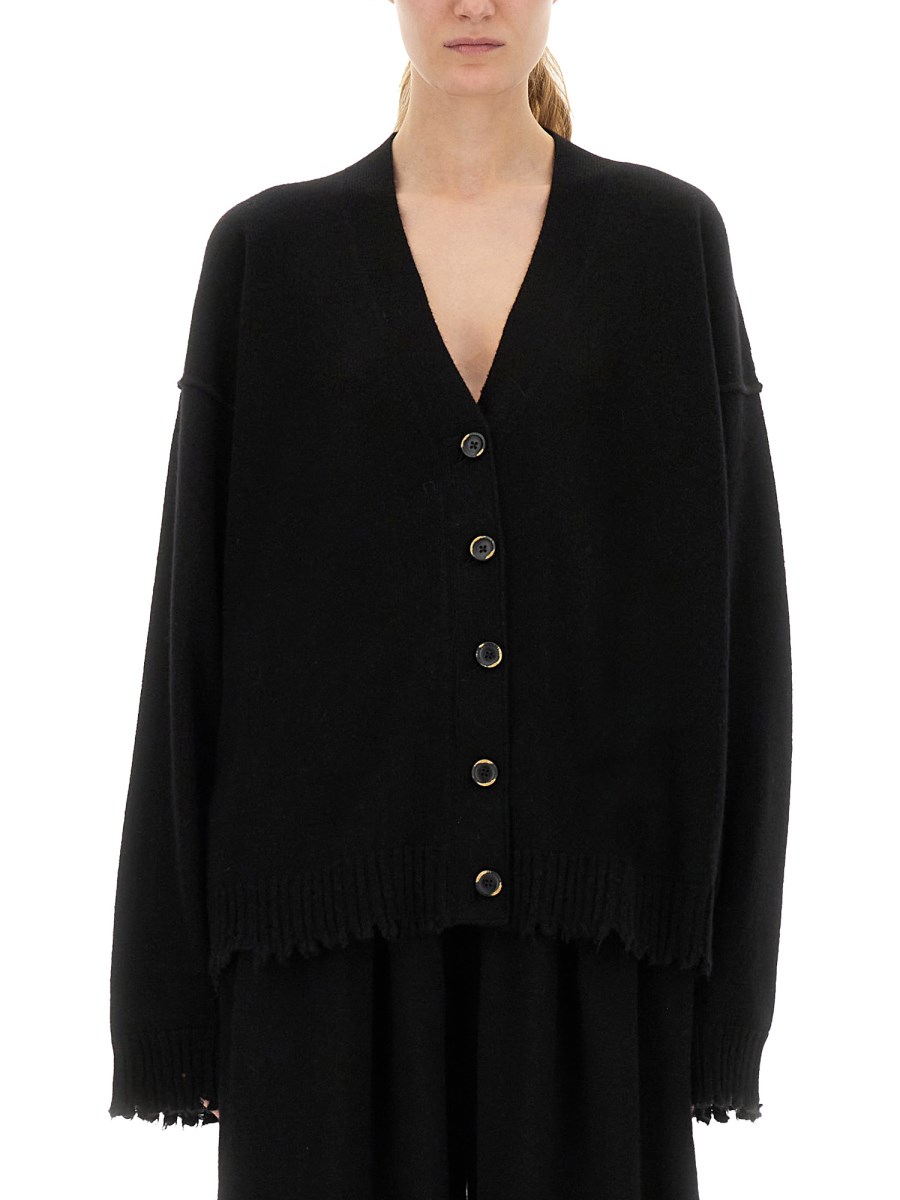 CARDIGAN IN CASHMERE CON BOTTONI