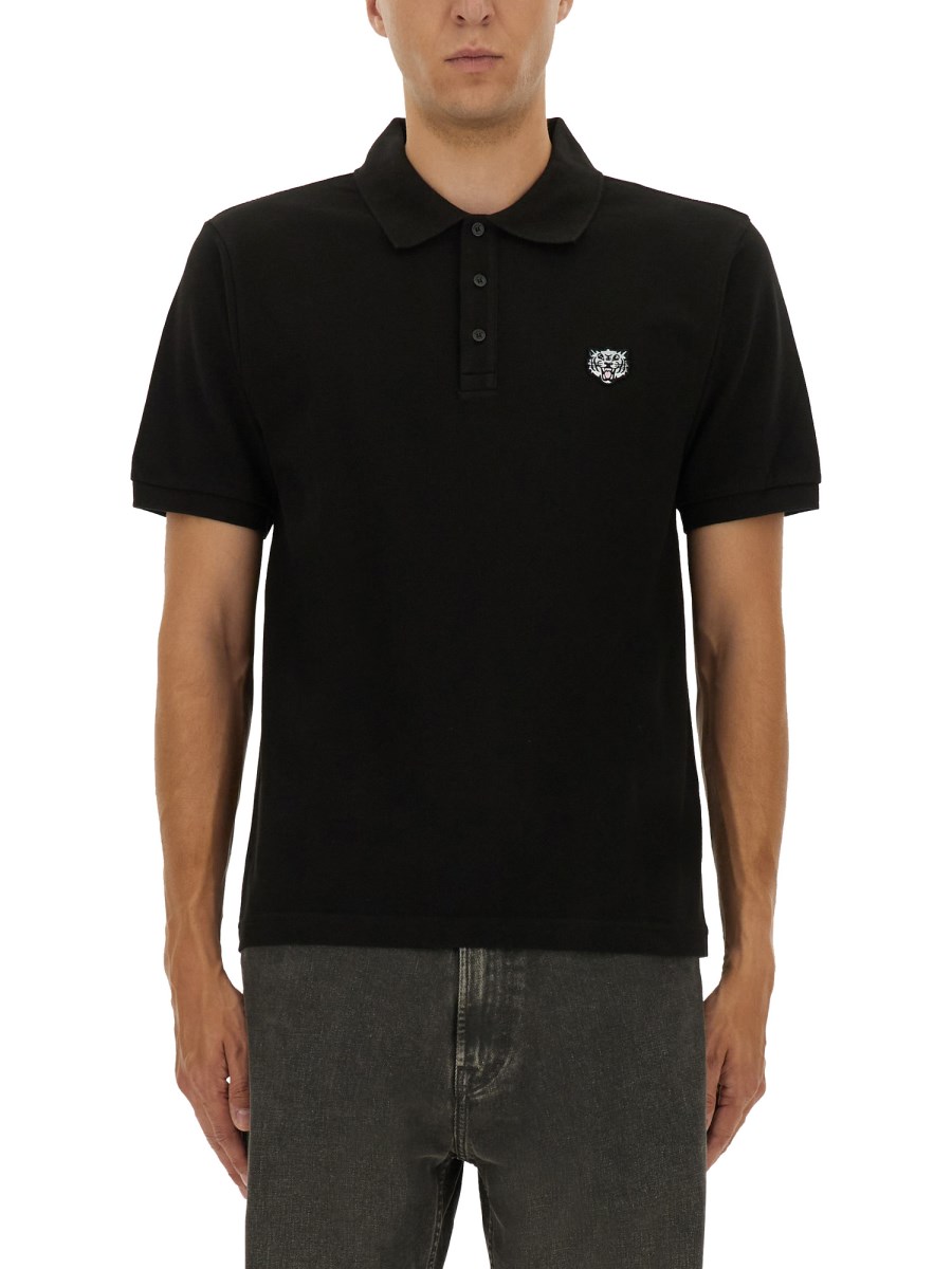 POLO CON RICAMO HAPPY TIGER