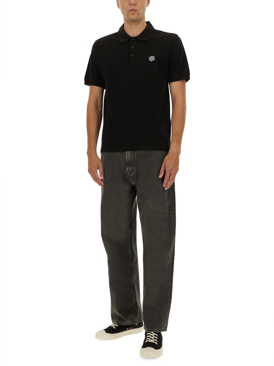 POLO CON RICAMO HAPPY TIGER