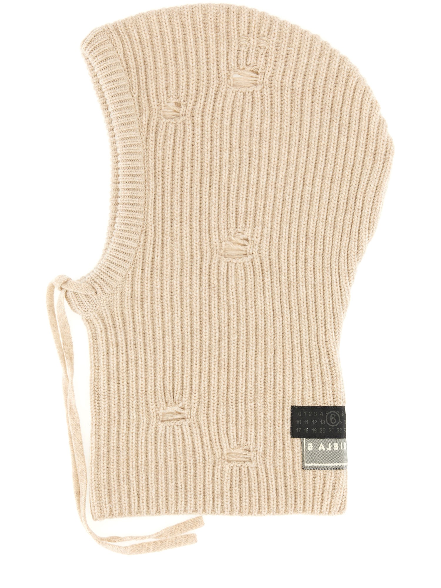 mm6 maison margiela woolen hood