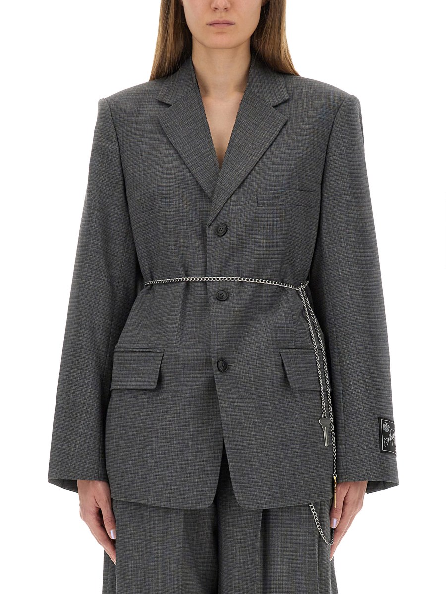 BLAZER IN MISTO LANA