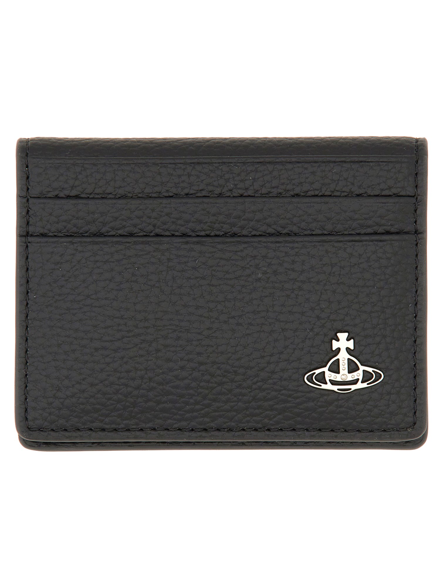 Vivienne Westwood Bi-fold Card Holder In Black