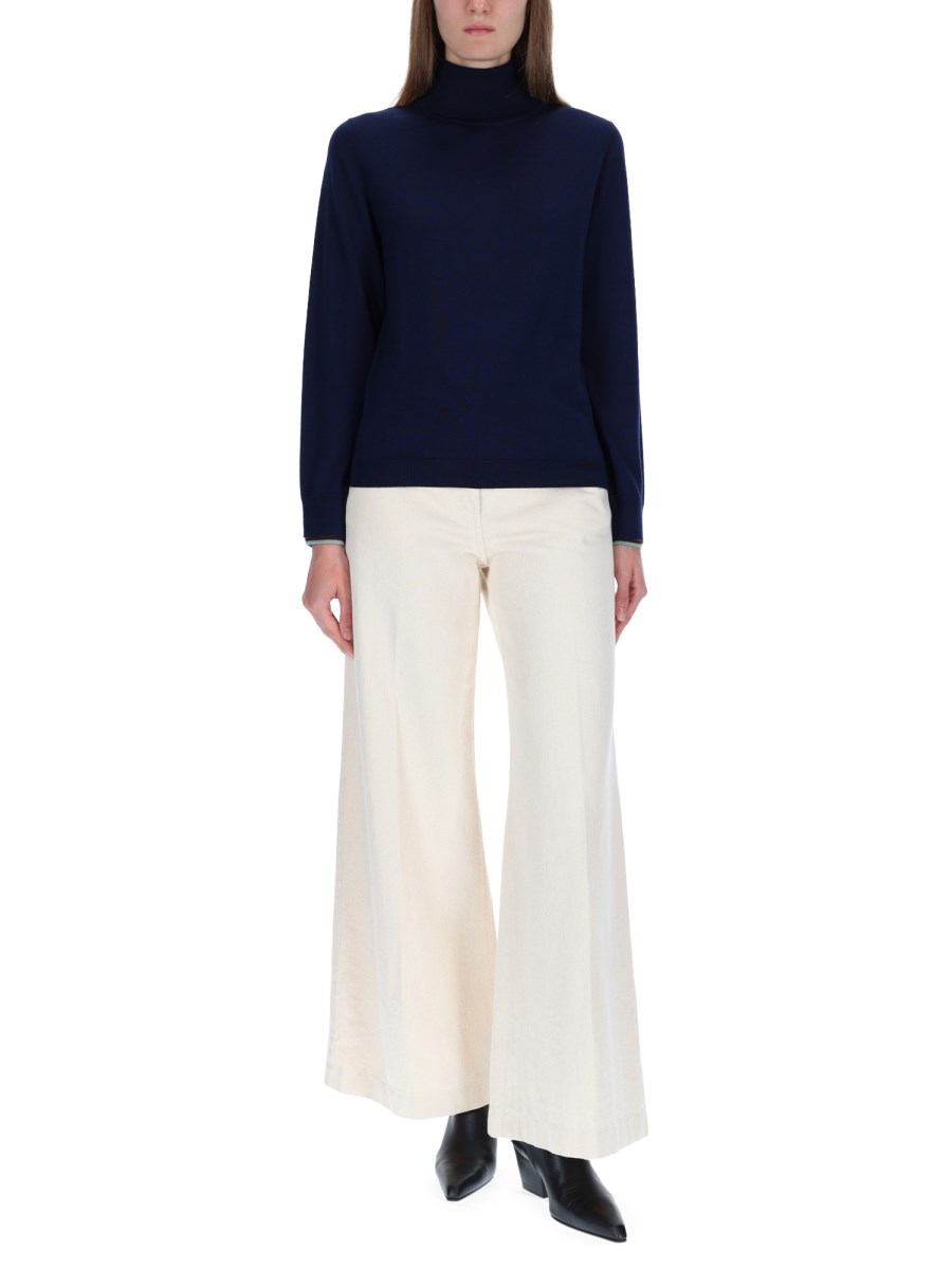 MAGLIA CON COLLO ALTO