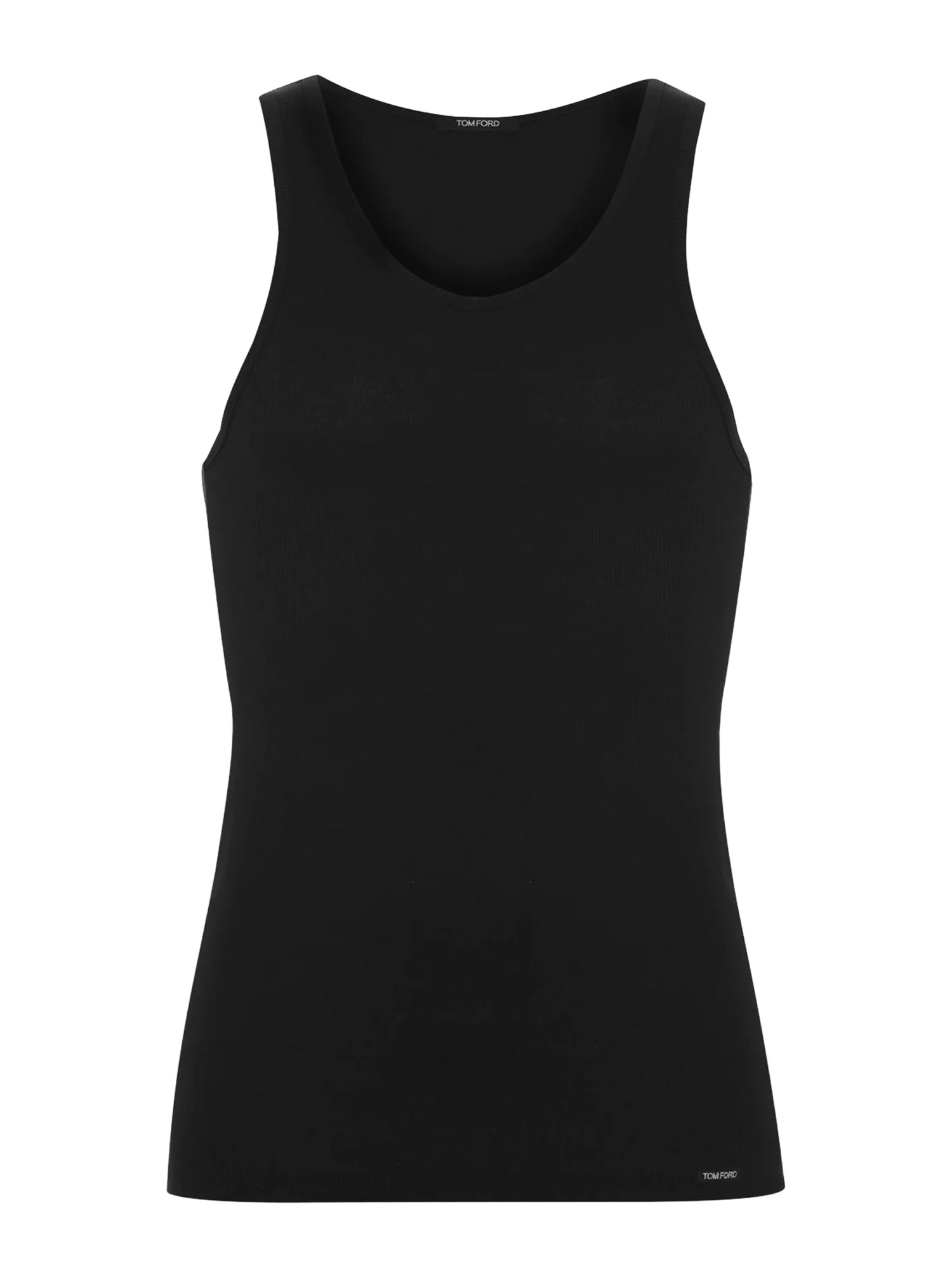 Tom Ford Tank Top With Logo In Black