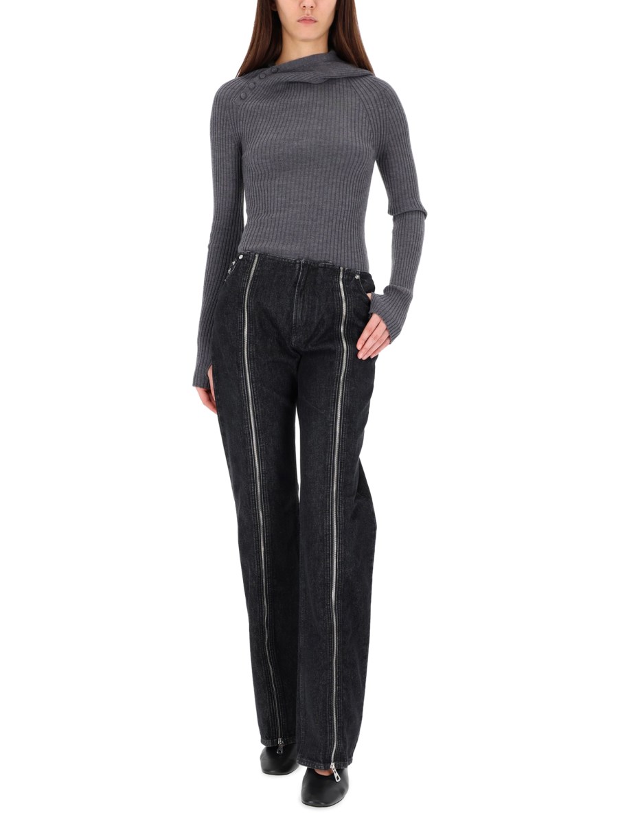 PANTALONE CON DOPPIA ZIP