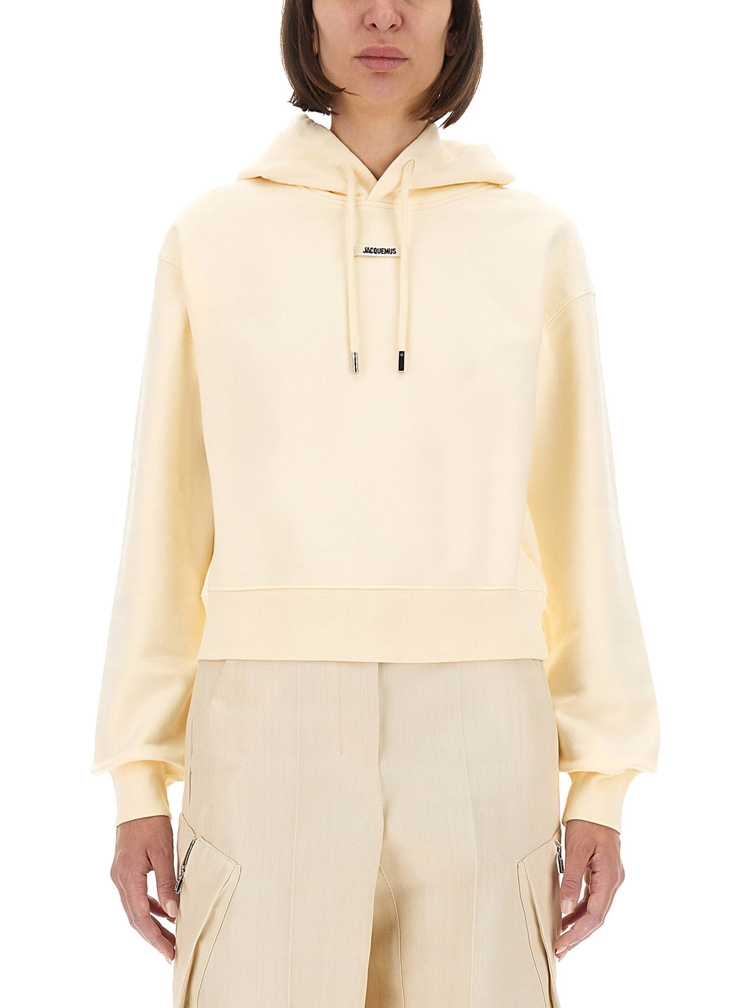 Jacquemus The Grosgrain Hoodie In Orange