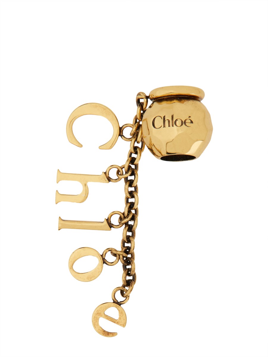 CHARM PER BRACCIALE SPHERE CHLOÉ LETTER DICE