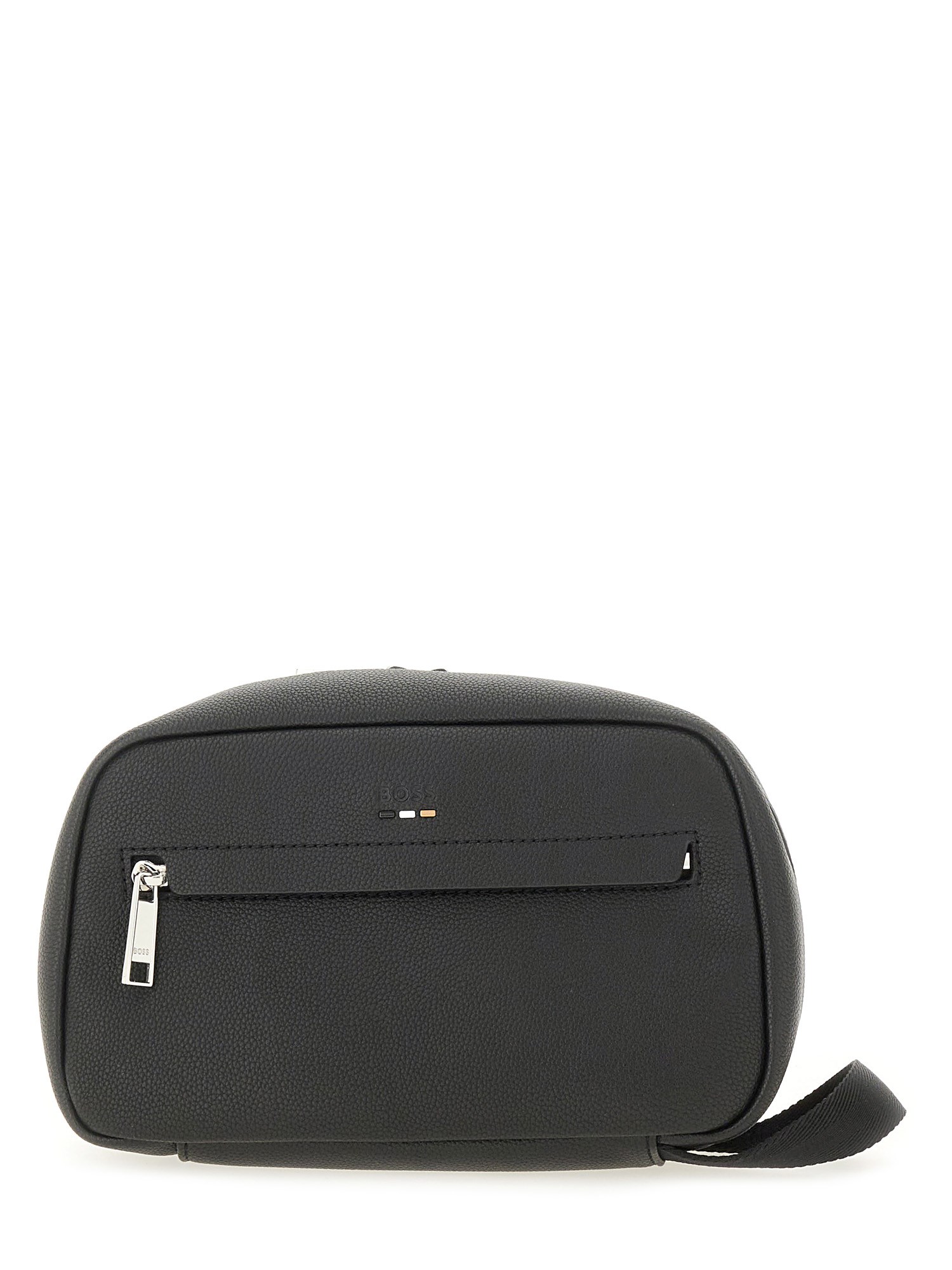 Hugo Boss Boss Beauty Case With Logo In Black