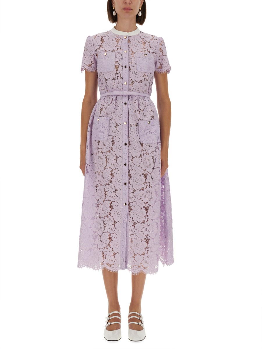 ABITO MIDI IN PIZZO