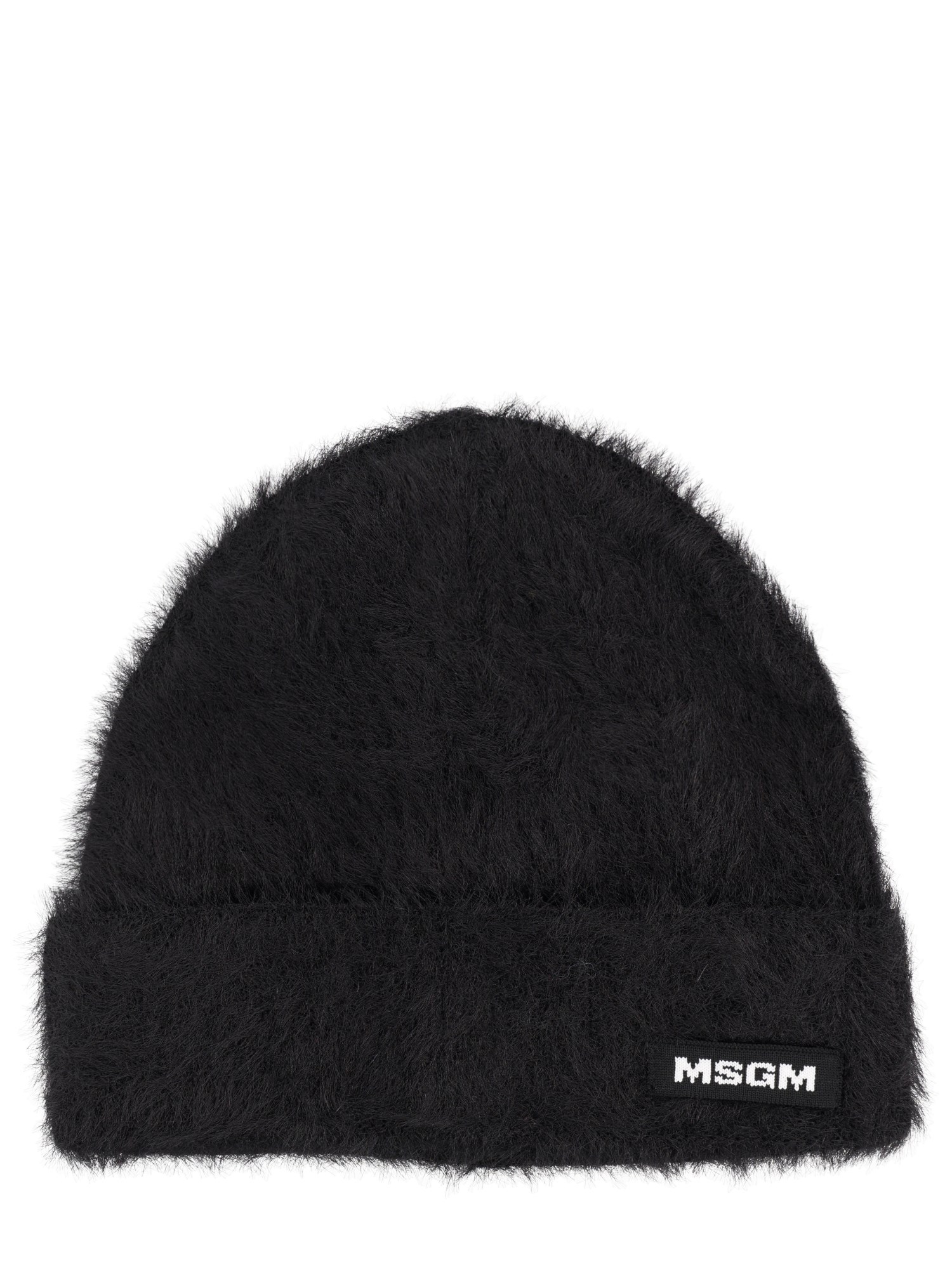 Msgm Knit Cap In Black
