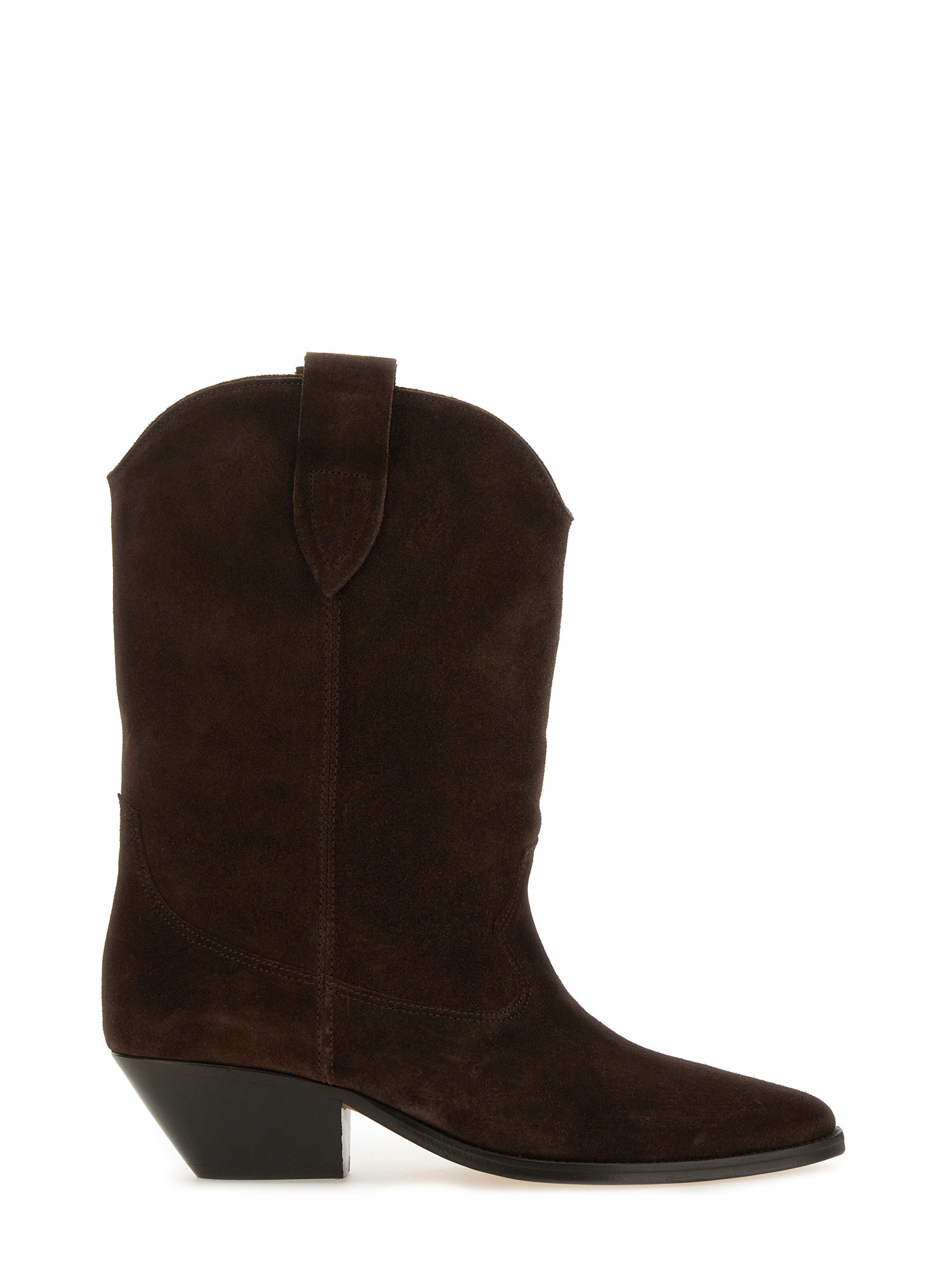 Isabel Marant Ankle Boots In Luxurious Calf Velvet Leather With Sleek Design And Quality Finish In Multi