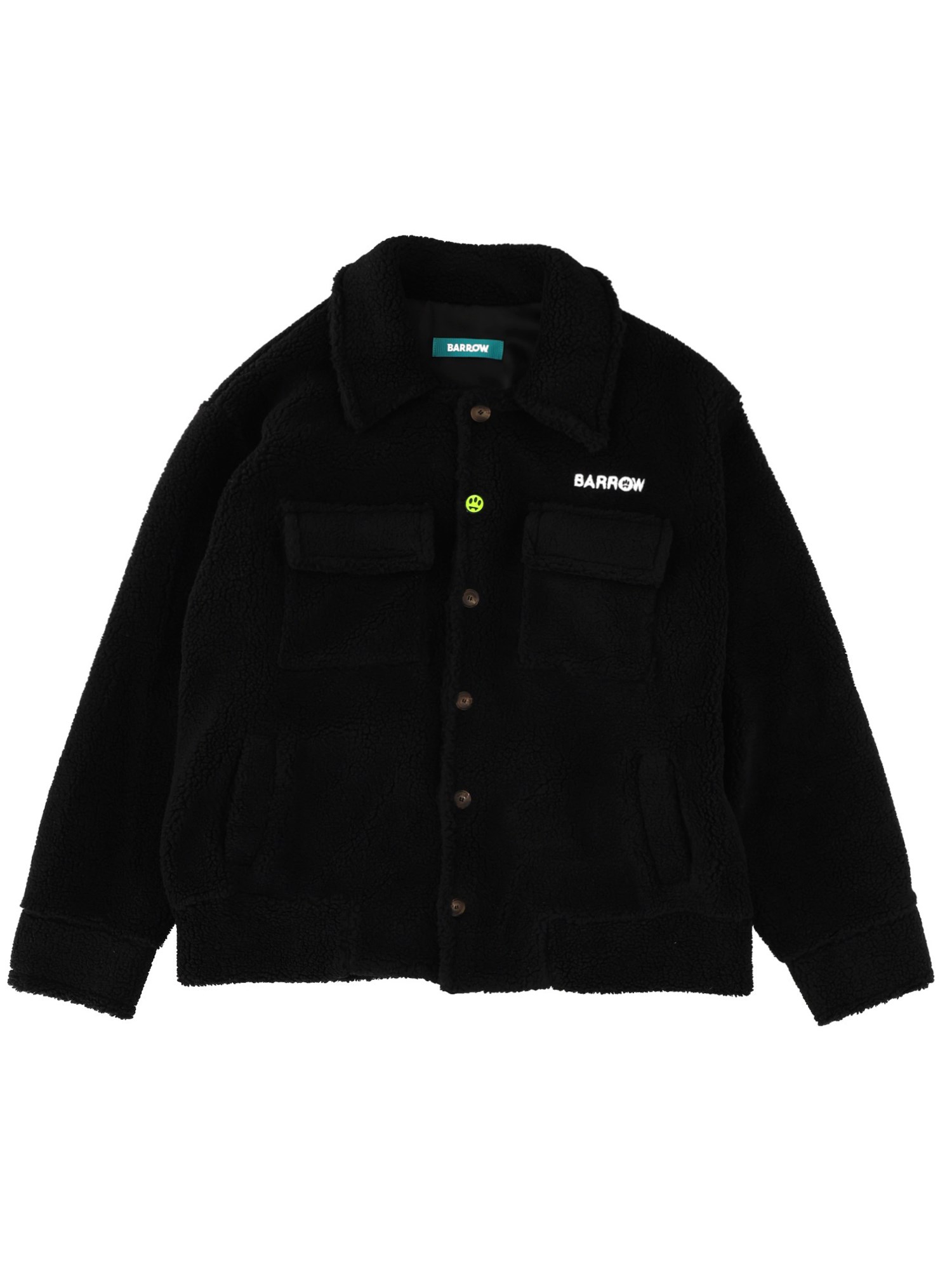 Barrow Teddy Jacket In Black