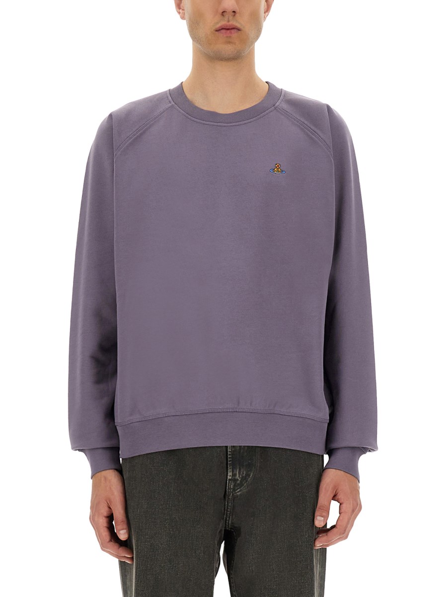 FELPA CON MANICHE RAGLAN 