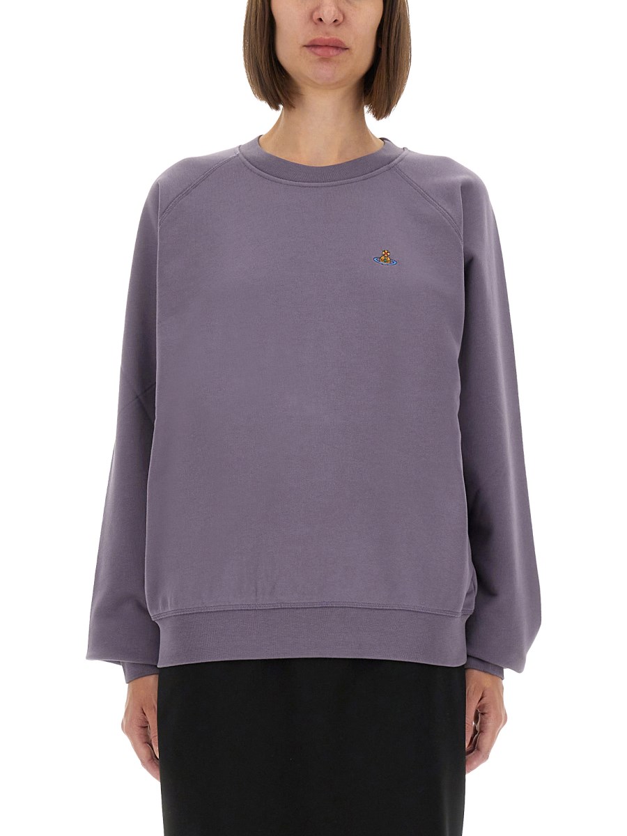 FELPA CON MANICHE RAGLAN 
