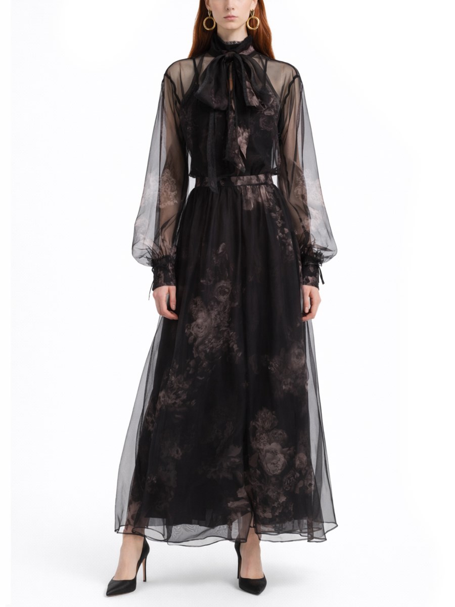 BLUSA CON LAVALLIÈRE HYPNOTIC