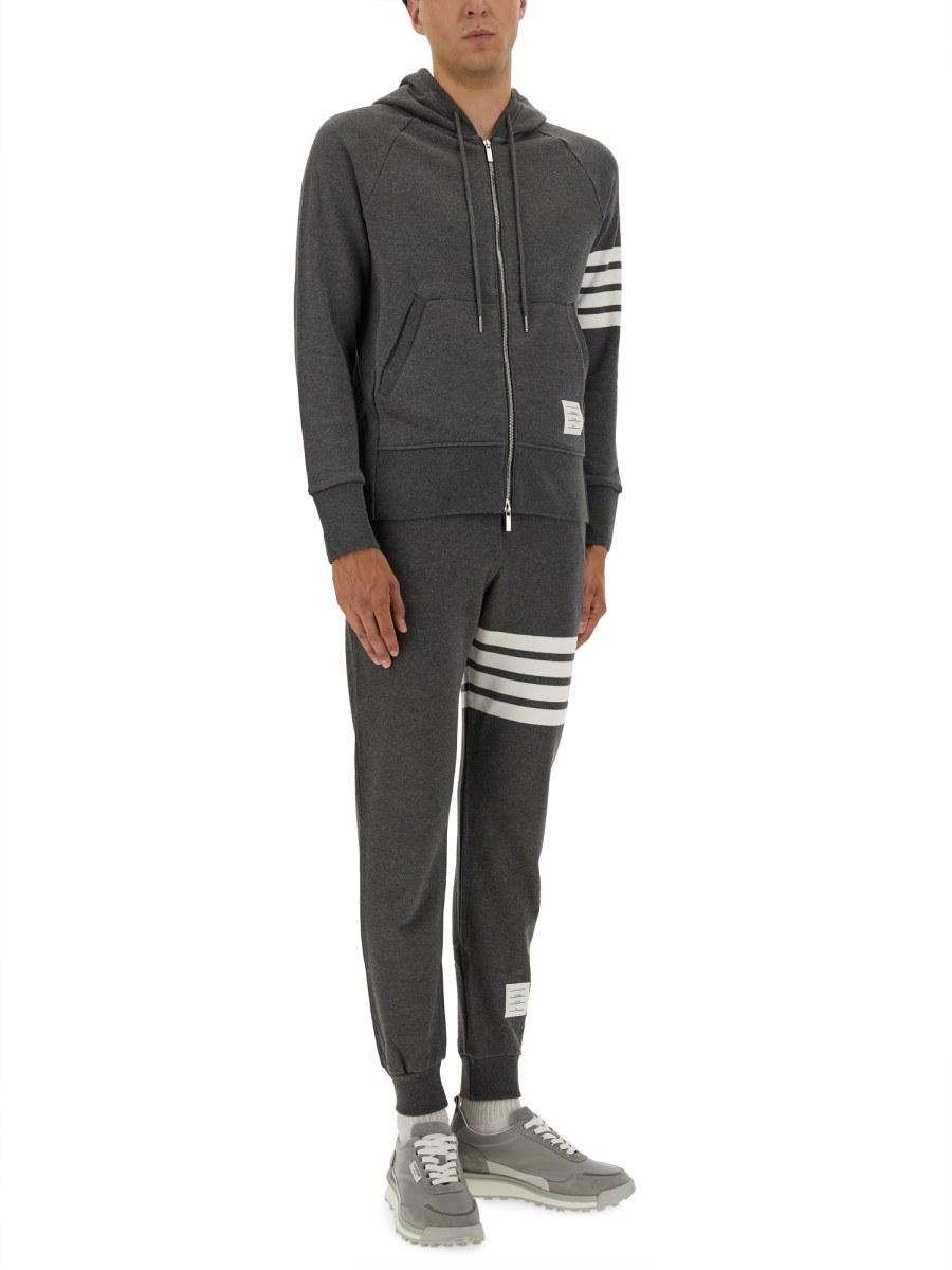 PANTALONE CLASSICO IN FELPA DI COTONE