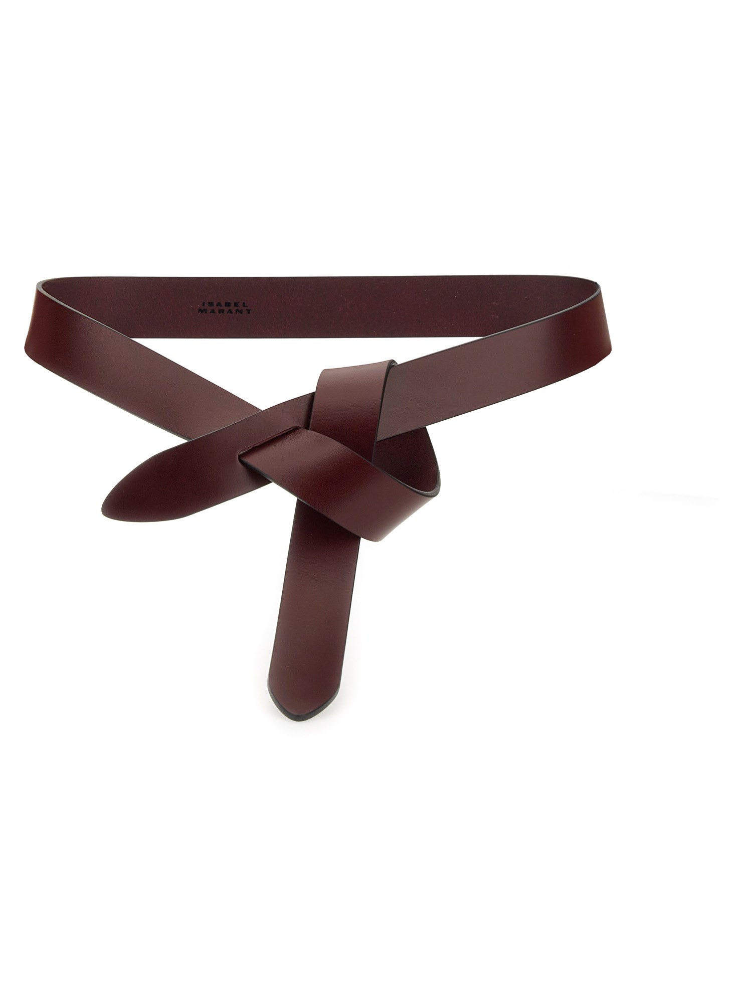 Isabel Marant Adjustable Knot Detail Belt With Smooth Finish