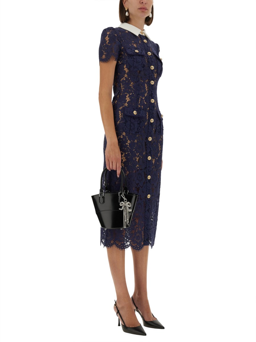 ABITO MIDI IN PIZZO