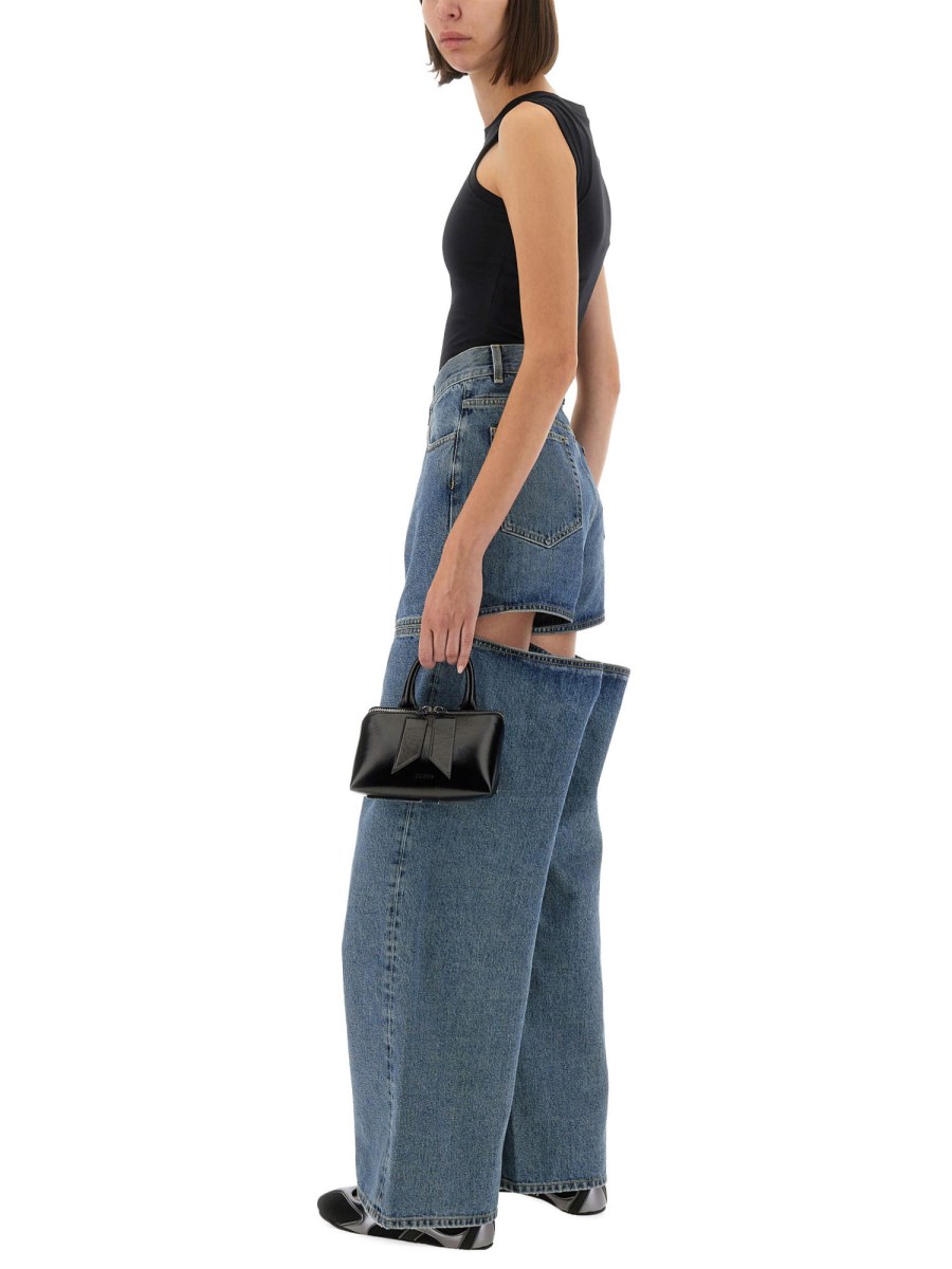 JEANS LUNGO IN DENIM