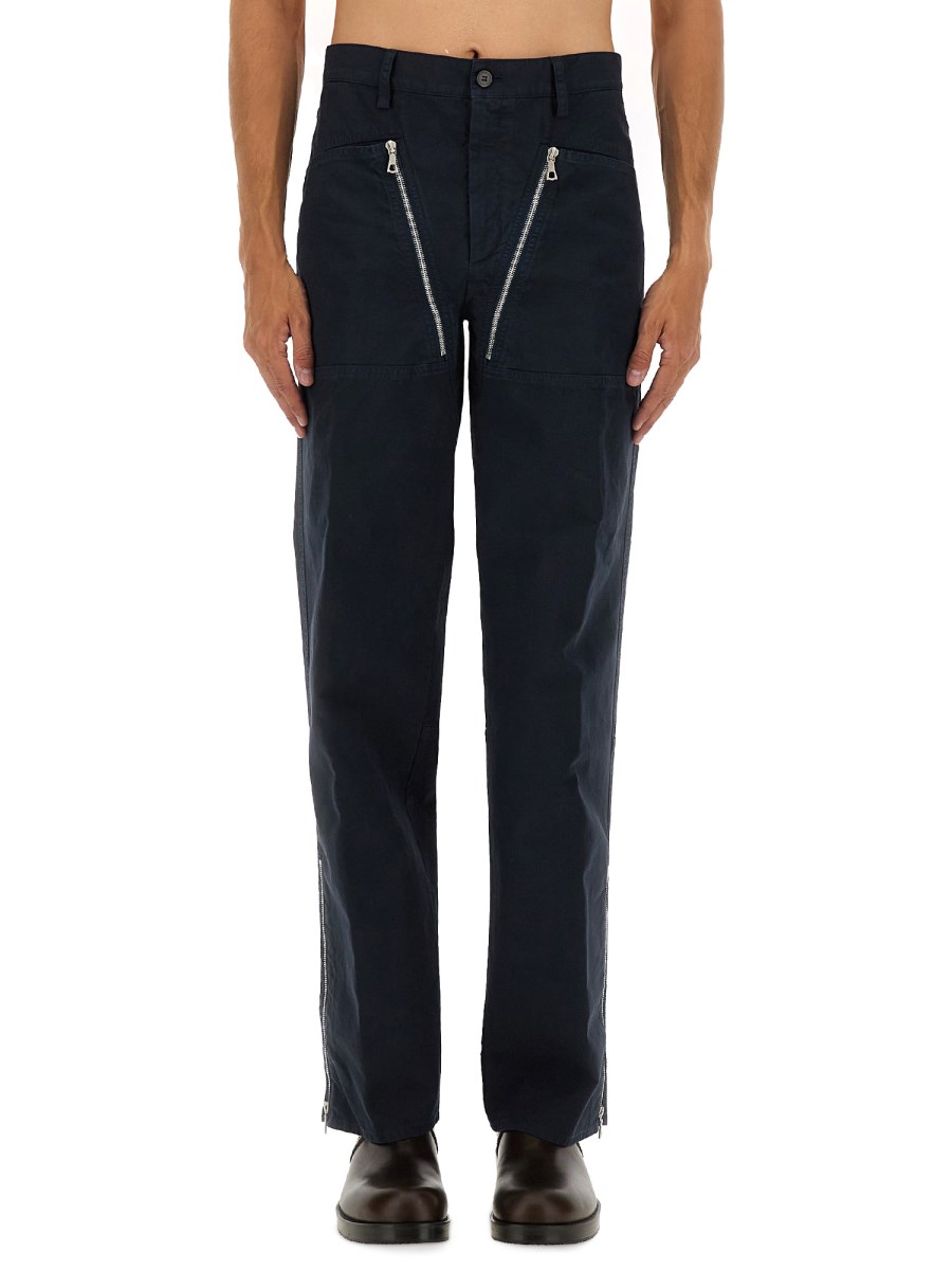 PANTALONE CON DOPPIA ZIP