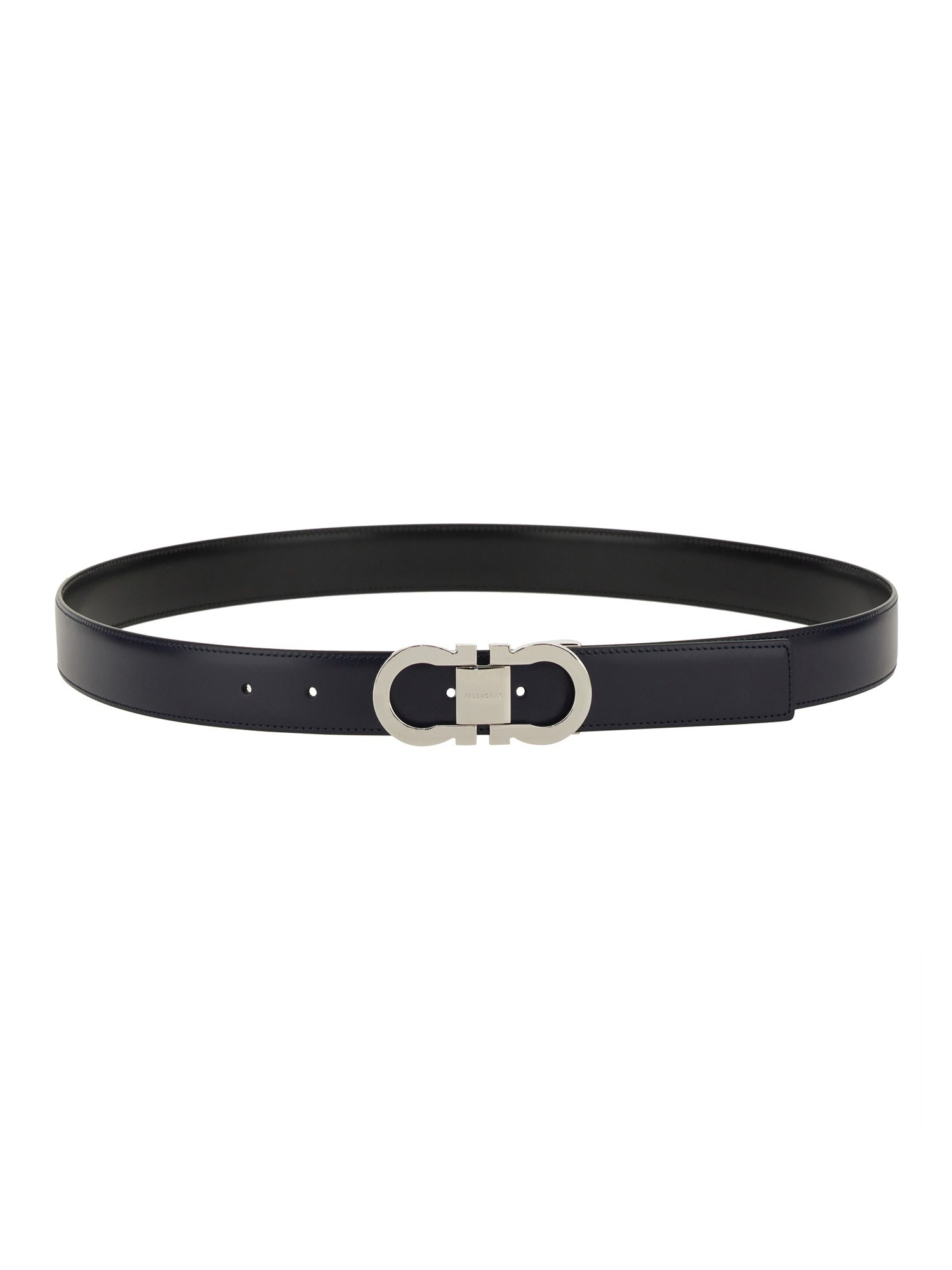 Ferragamo Reversible Belt Hooks In Black