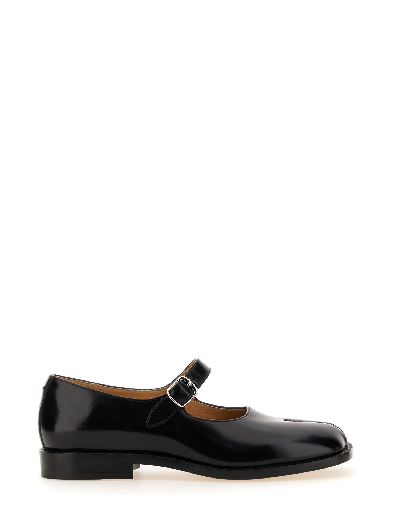 Maison Margiela Mary Jane Tabi In Black