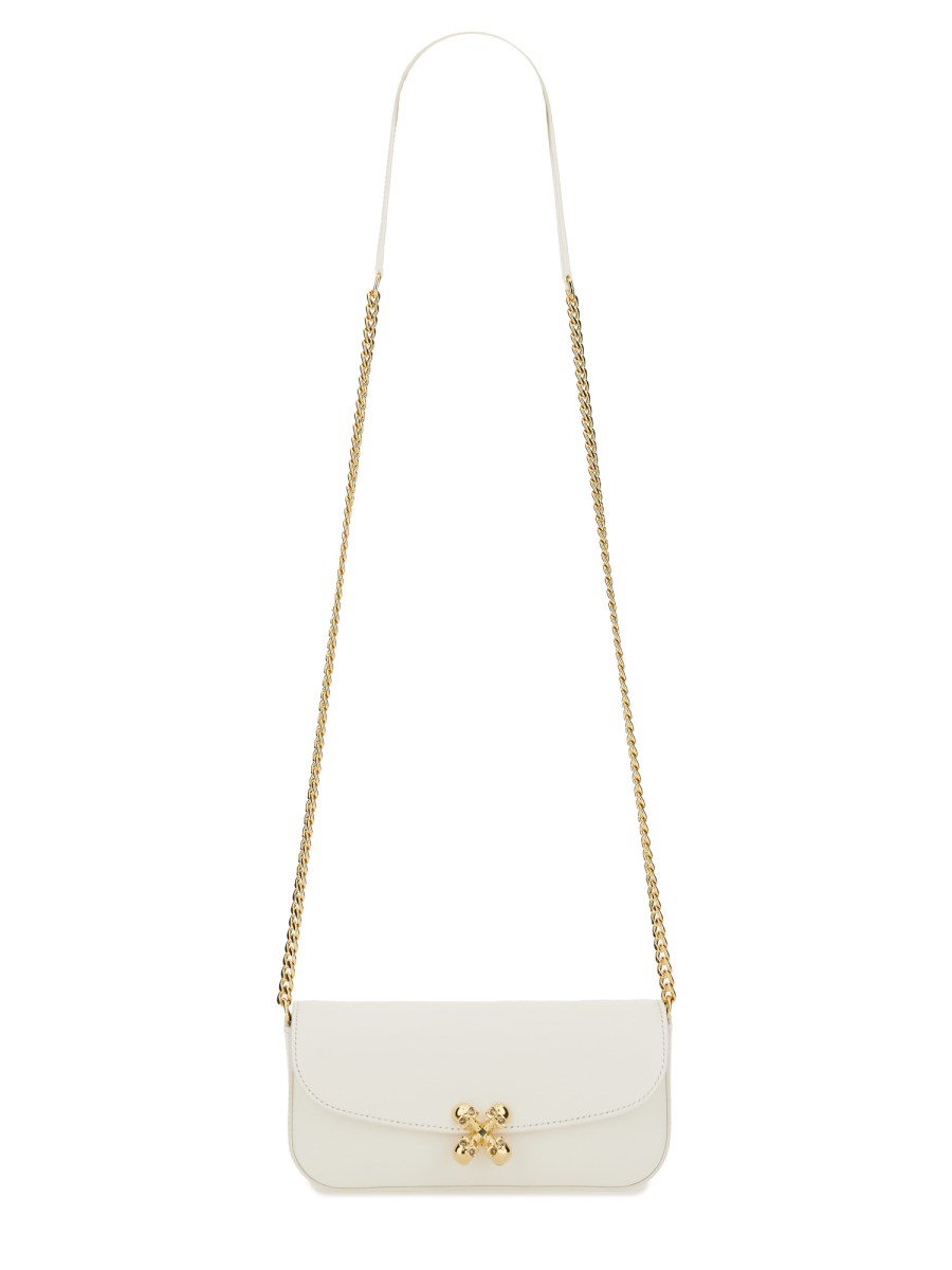 BORSA SKULL FLOWER SMALL