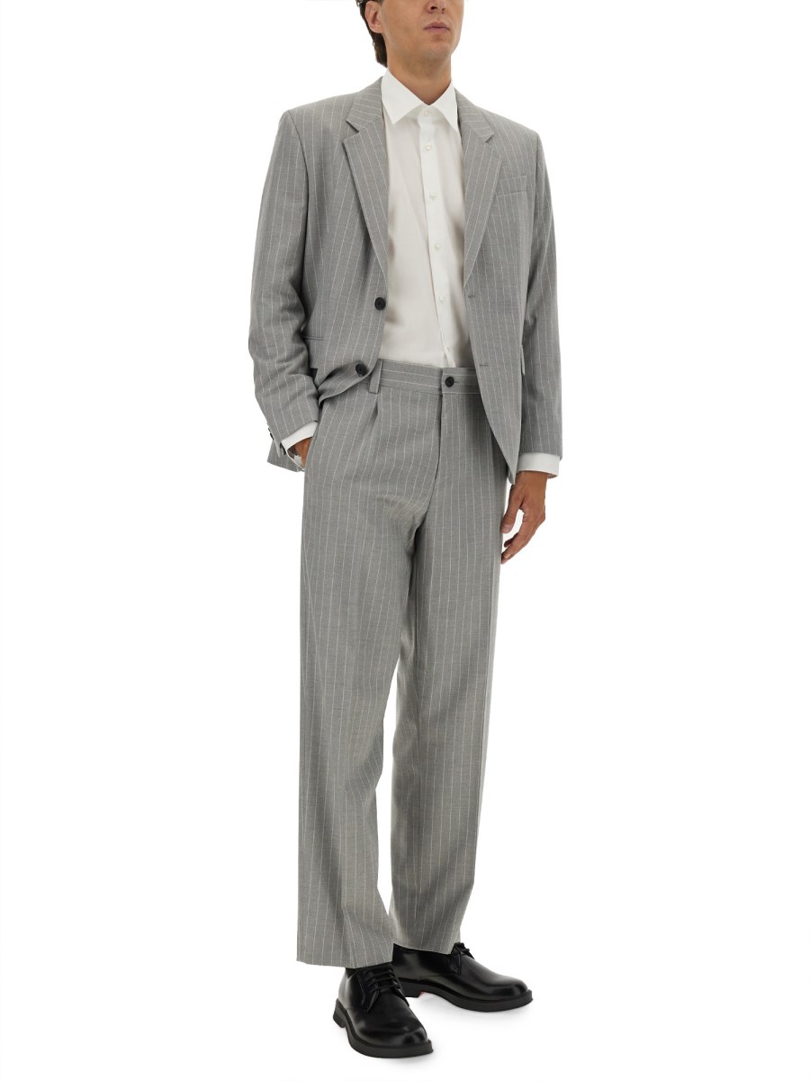 ABITO SLIM FIT CON MOTIVO A RIGHE