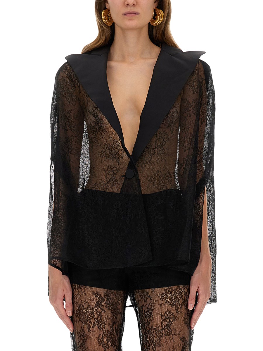 MANTELLA IN PIZZO ISPIRATA AL BLAZER 