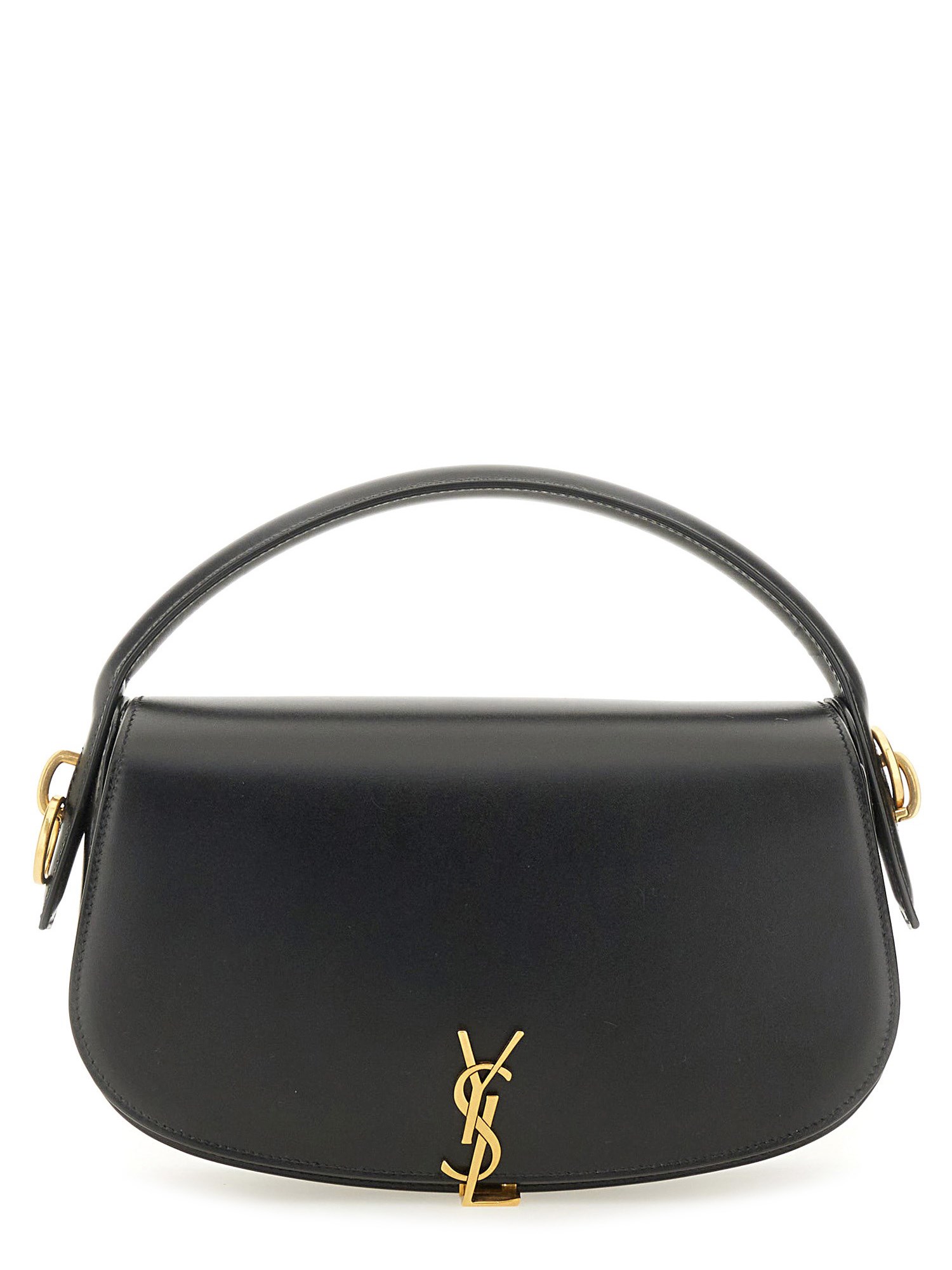 Saint Laurent Voltaire" Bag With Logo In Black