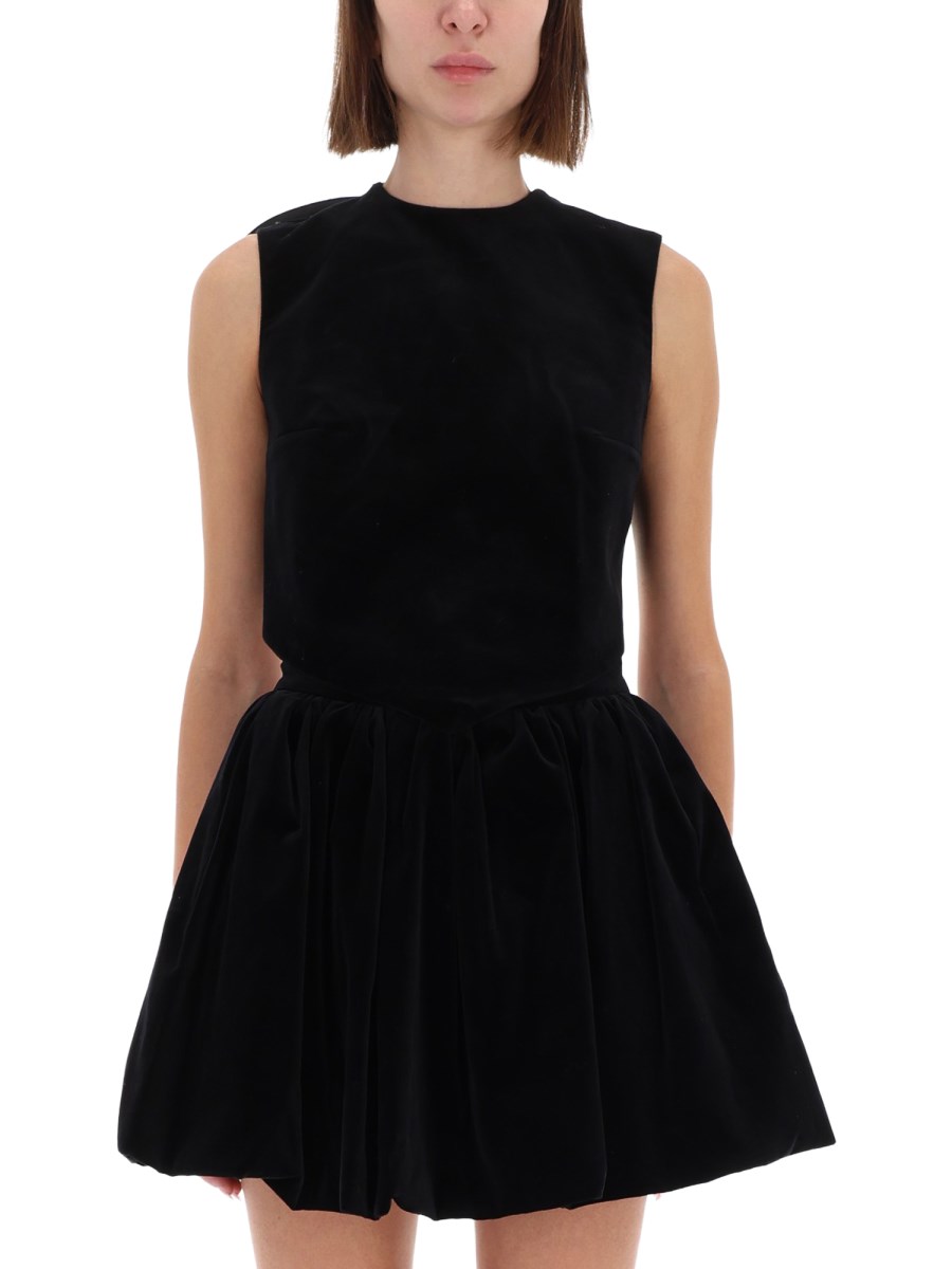 TOP FOULARD IN VELLUTO