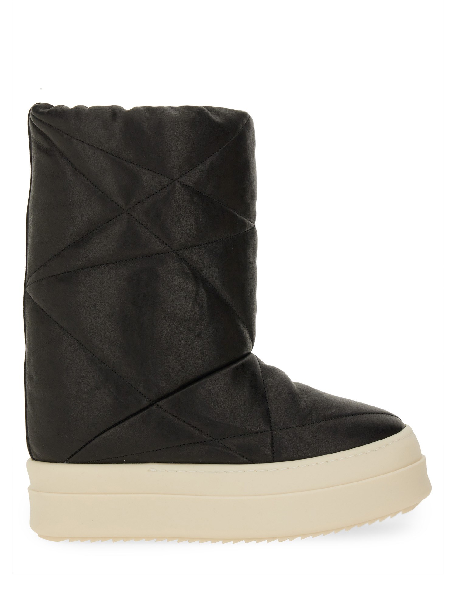 Rick Owens Boot "mega Bumper Lunar" In Black