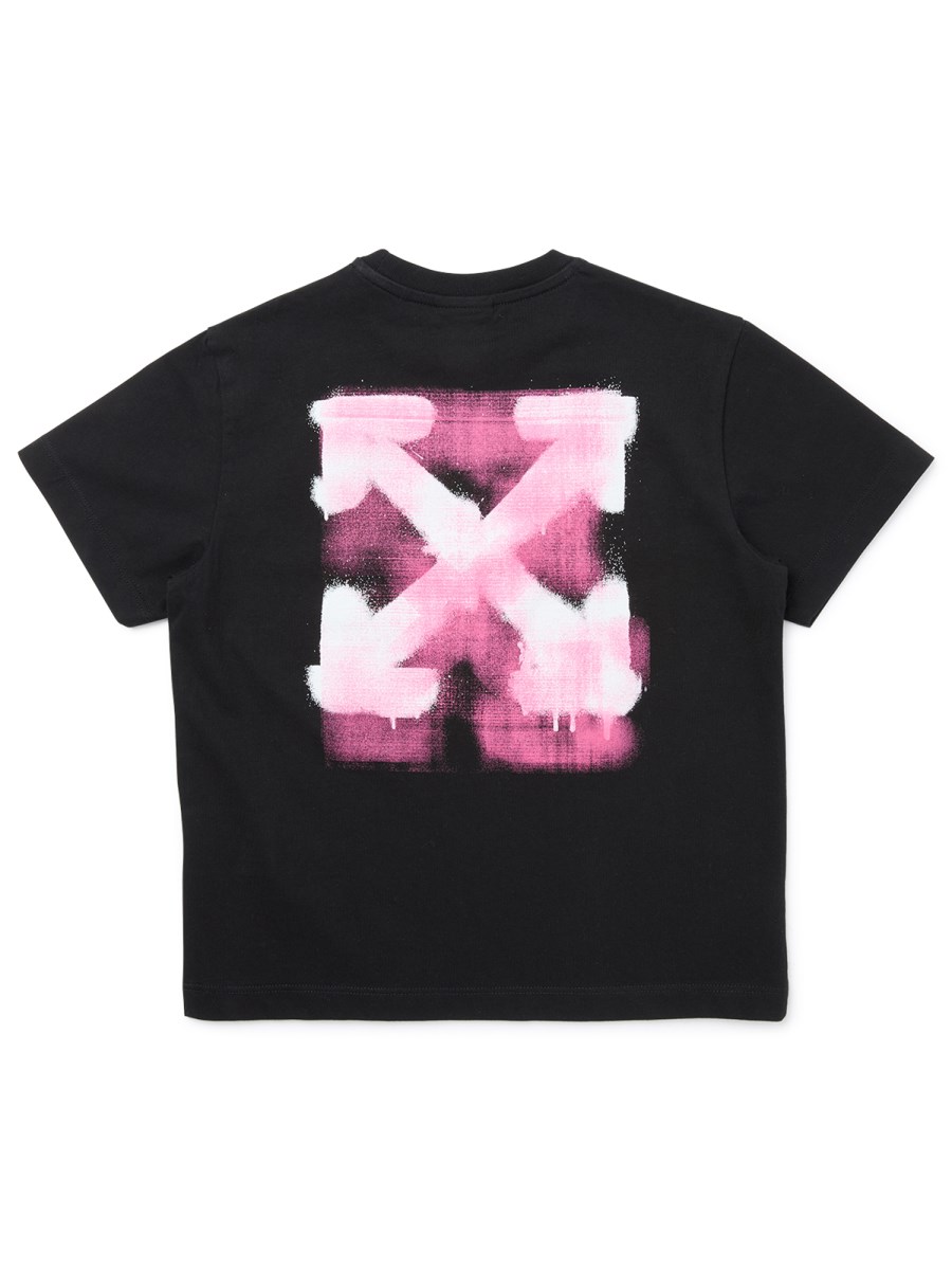T-SHIRT CON LOGO SPRAY
