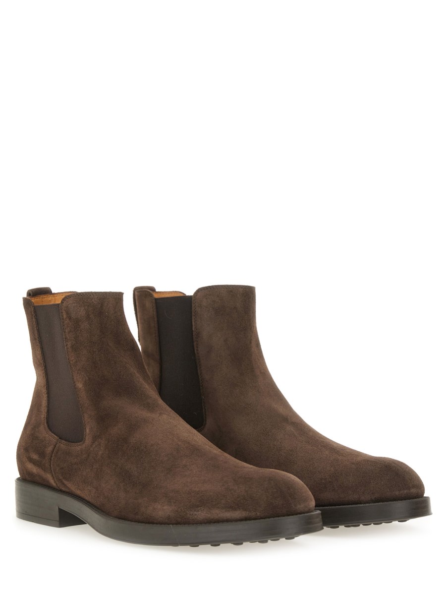 STIVALETTO IN PELLE SCAMOSCIATA