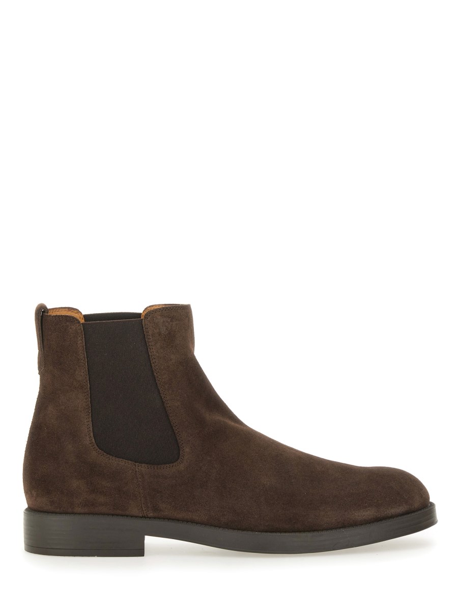 STIVALETTO IN PELLE SCAMOSCIATA